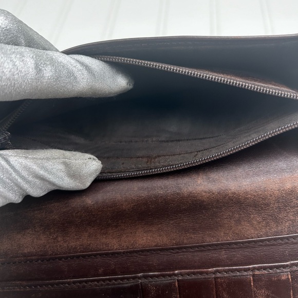 Gucci Brown Bi-Fold Leather Wallet Unisex - Picture 12 of 15